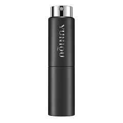 black fragrance case from Yuniqu